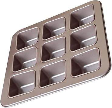 1pc Non-stick Carbon Steel Baking Pan Square Cake Mold for Versatile Baking for Cakes Roasting Chicken Meat and Vegetables for Home Bakers