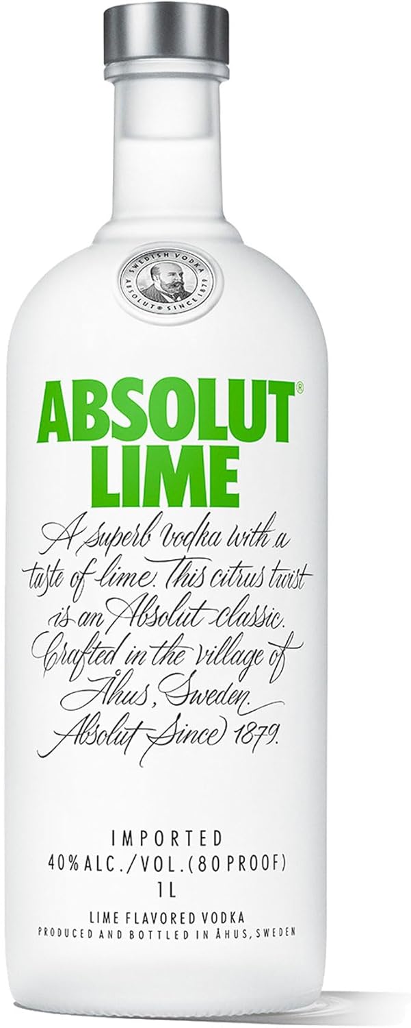 Absolut Lime Vodka - 1 L
