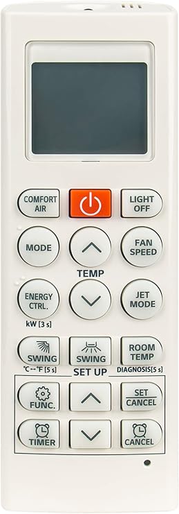 AKB75215402 Replace AC Remote Control Compatible with LG Mini Split A/C | Air Conditioner AKB74955615 AKB74955604 AKB75215401 AKB74955602 AKB74955603 LS180HSV5 LS180HEV LSU180HEV LSN180HEV LSN120HXV2