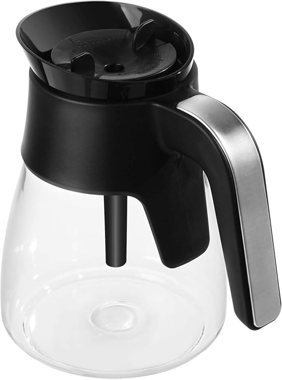 10-Cup Glass Carafe Replacement for Ninja Coffee Makers | for Ninja Coffee Pot Replacement with Brew-Through Lid Compatible with CM401/CM400/CM300/CM371/CP301