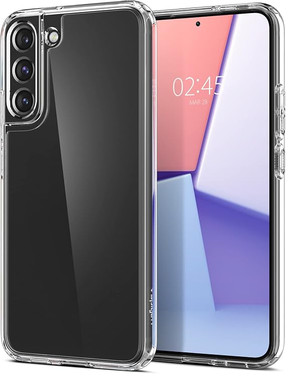 Spigen Ultra Hybrid Designed for Galaxy S22 Case (2022) - Crystal Clear