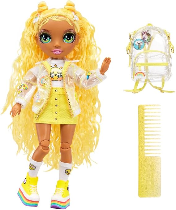 Rainbow High Jr High Sunny Madison - 9" Yellow Fashion Doll