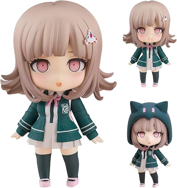 Nanami Chiaki Figures Nanami Chiaki Anime Action Figure Statues Accessories Replaceable PVC 10CM Action Girl Figurine Collectible Model Indoor Decoration Ornaments Gifts