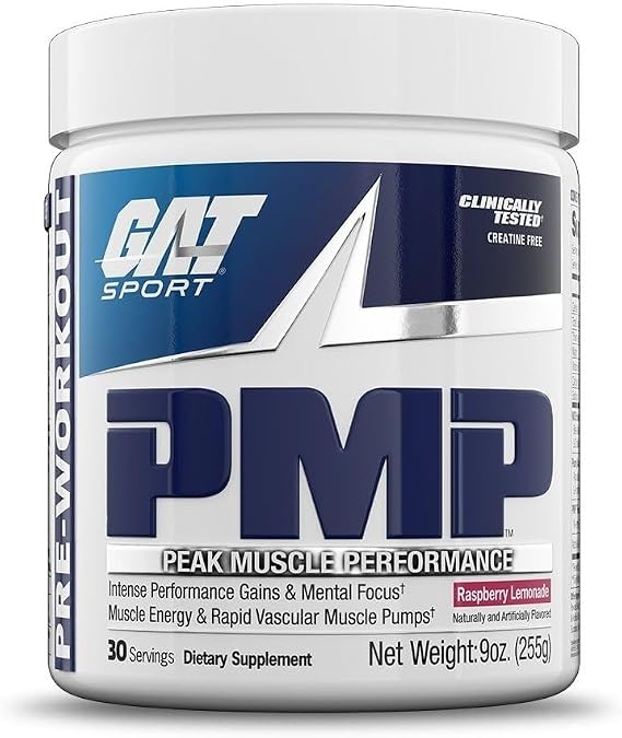 GAT Sport PMP (Peak Muscle Performance), Next Generation Pre Workout Powder