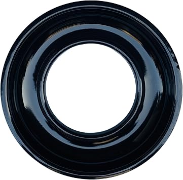 PA030002BK Burner Bowl - Compatible with Viking Range, Oven & Stove - Replacement for 810768-9.23 inch, Black (Original Standard Specifications)