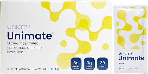 Unicity Unimate Powder Lemon Flavor