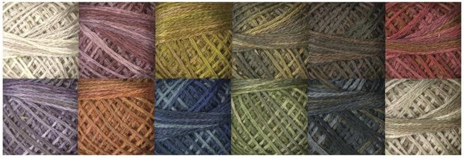 Valdani Pearl Cotton Ball Size 5 46yd Vintage Hues