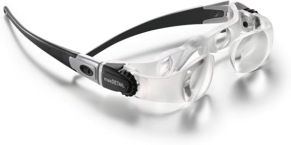Eschenbach Optics maxDetail Glasses with 2X Magnification Made in Germany