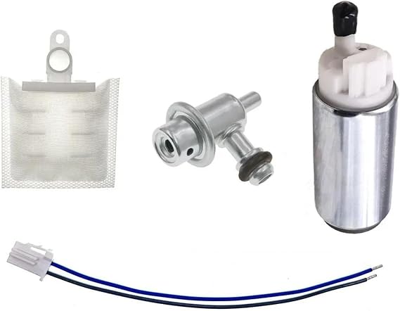 Fuel Pump Fuel Pump Filter + Regulator UCT33 UCT30 For SUZUKI DL 650 1000 For V-Strom For GSR 600 For GSX 1300 For GSXR Fuel Supply Pumps(1SET (3pieces))