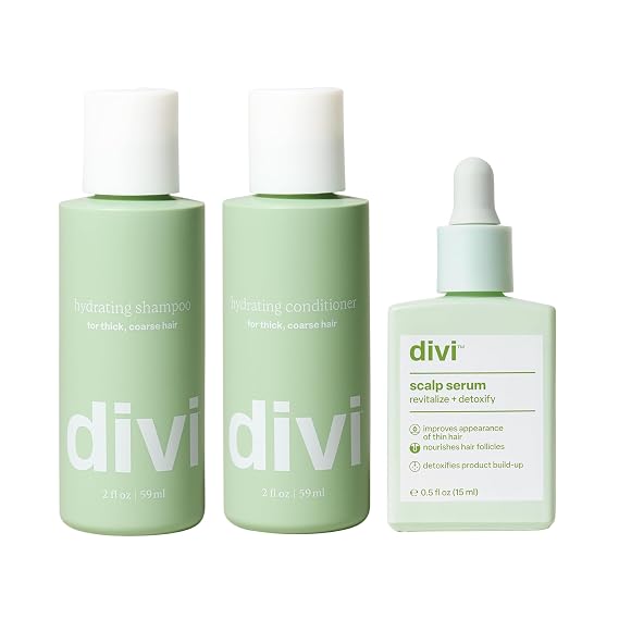 Divi Volumizing Travel Set | Shampoo, Conditioner & 15ml Scalp Serum