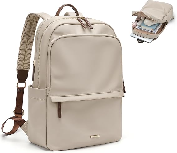 GOLF SUPAGS Women Laptop Backpack Casual Daypack Work Travel College Backpack Purse Fit 14 Inch Notebook