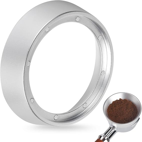 Attsky 51mm Magnetic Aluminum Espresso Dosing Funnel for 51mm Portafilter