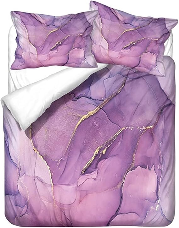 Nordic Simple Light Pink Single Double Duvet Cover Set Girl Abstract Art Pattern Bed Linen Twin Queen Quilt Cover Pillowcase(6,2pillowcase50x75cm)
