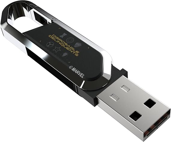 Marvel Thunderbolts Badge USB 64GB Clip Style Flash Drive