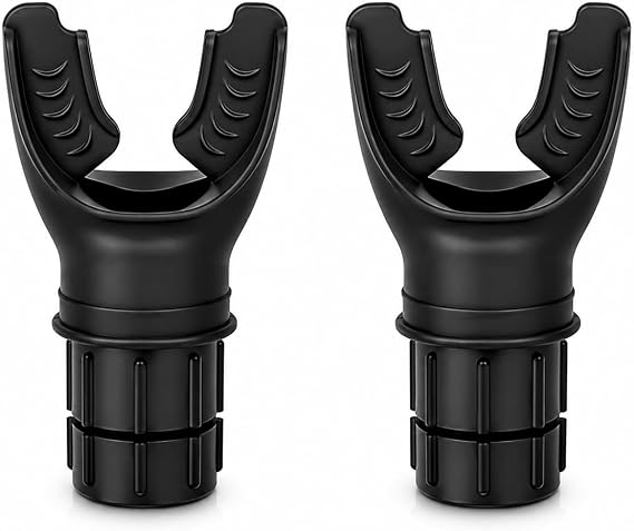 2PCS Breathing Trainer, Portable Lung Exerciser and Lung Trainer, Portable Breath Training Tool for Fitness, Singing and Daily Use, Compact Mouthpiece Design for Breathing Exercise