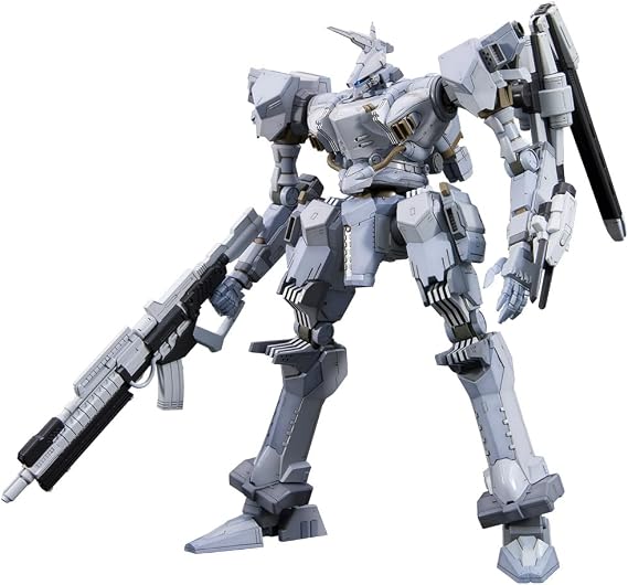 Kotobukiya Armored Core Aspina White Glint Armoured Core 4 Ver., Total Height Approx. 6.7 inches 170 mm, 1/72 Scale Plastic Model