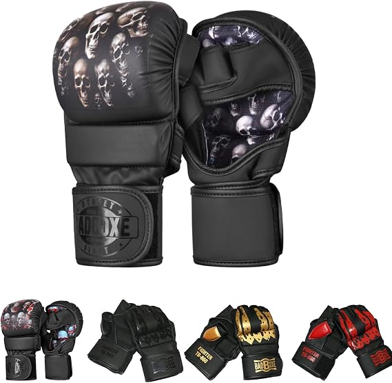 MMA Fighter Grappling Gloves Sparring Gloves Training Gloves