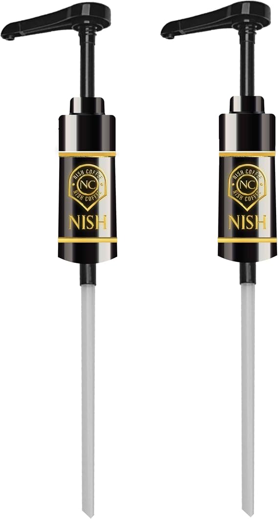 Nish Şurup Pompası 2'li Set (700 ML Şurup Uyumlu)