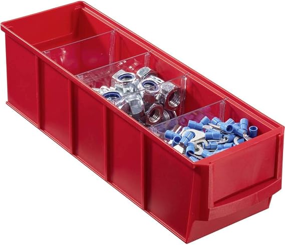 Allit Regal-Industriebox 300S rot
