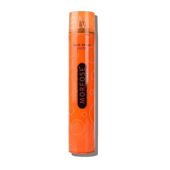 Morfose Hair Spray for Women and Men Strong Hold - Shine & Style Protection | Best Hair Spray Hold with Enhanced Formula (13.53 Fl Oz, Ultra Strong)