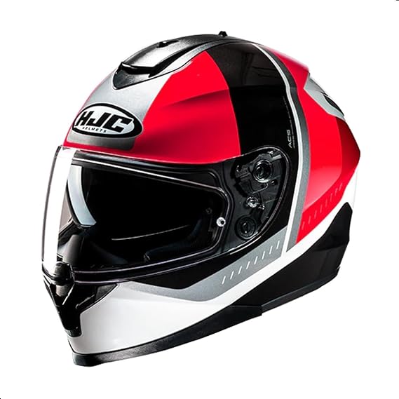 HJC C70 Alia Full Face Motorcycle Helmet with HJ-20M Pinlock Shield, DOT Approved(MC1, X-Small)