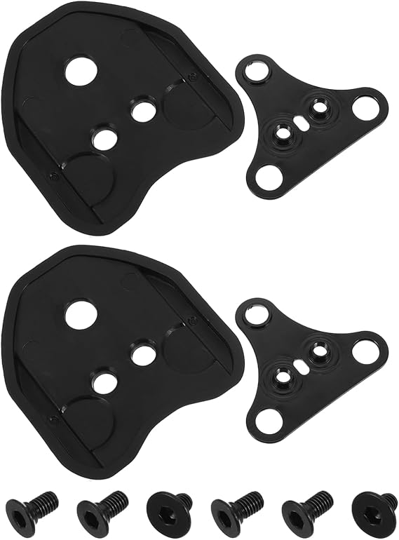 LIOOBO 2pcs Cleat Converting Adapter for Road Bike Pedals Compatible Cycling Shoes for Enhanced Efficiency Rides and