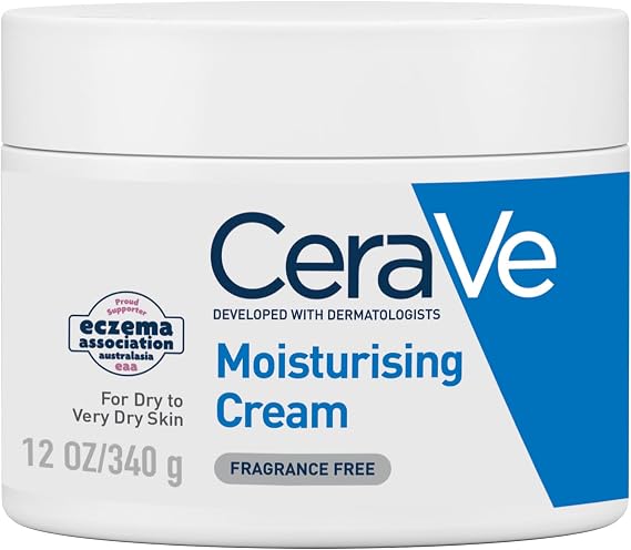 CeraVe Moisturizing Cream Contains Ceramide And Hyaluronic Acid For Dry Skin 340 gr