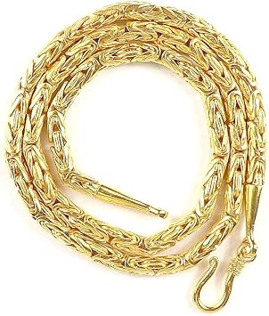 18K Gold Overlay Chain ANGF-1000-S-16"
