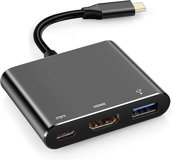 HDMI USB C Hub Adapter for Switch, 1080P Type C to HDMI Converter Dock Cable for Switch