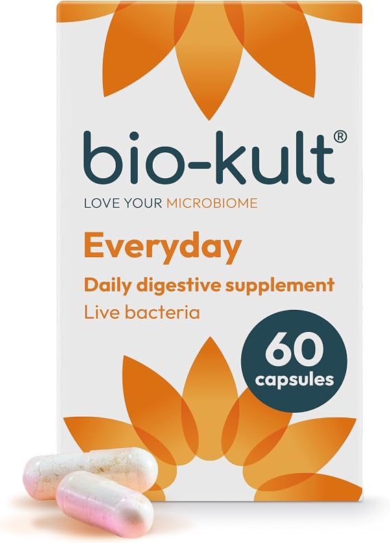 Bio-Kult Everyday Multi-Strain Formulation Probiotics for Digestive System, 60 Capsules (Pack of 1)