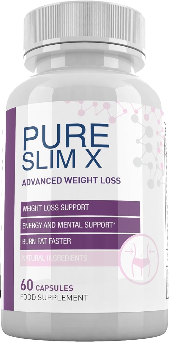 Pure Slim X Advanced Weight Weight Management Supplement 60 Capsules