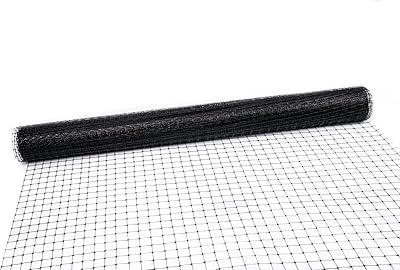 Tenax Pet Fence C-Flex Barrier Reinforced Edge 4x100 Black