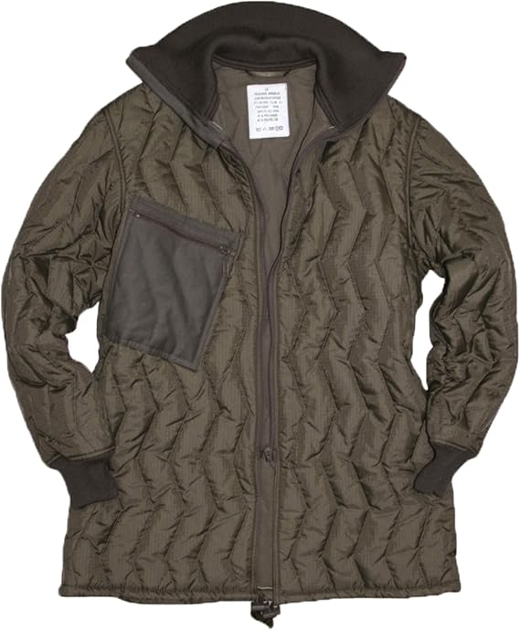 Genuine German Army Issue Surplus Quilted Jacket Liner