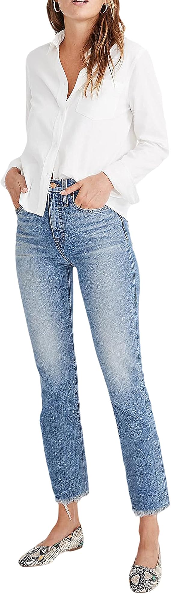 Madewell The Perfect Vintage Jean in Ainsworth Wash Ainsworth Wash 31 28