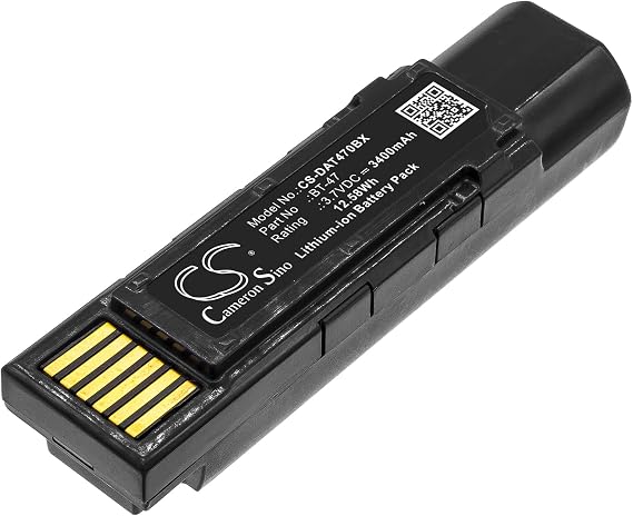 Battery Replacement for Datalogic GBT4500 GM4500 Gryphon 4500 RBP-GM45 BT-47 128004721 TW18050652