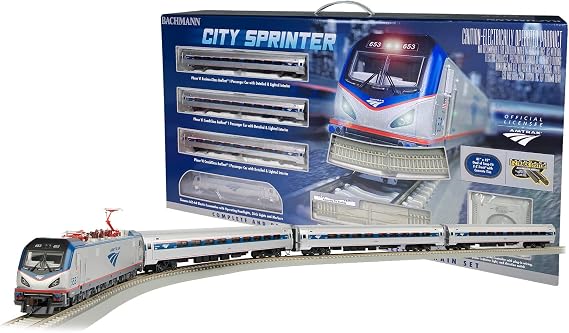 Bachmann Trains Amtrak City Sprinter Ready to Run Electric Train HO Scale