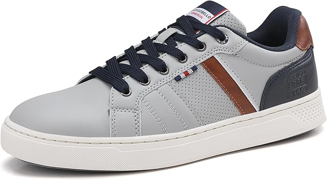 Arrigo Bello Casual Men's Shoes Trainers Hiking Shoes Leather Running Shoes Lightweight Outdoor Shoes Cosy Trainers Size 41-46