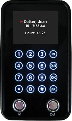 TimePilot Additional Vetro Touchscreen Time Clock