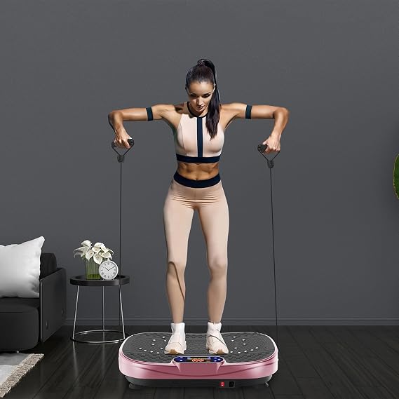 Vibration Plate Exercise Machine,120 Levels Full Body Workout