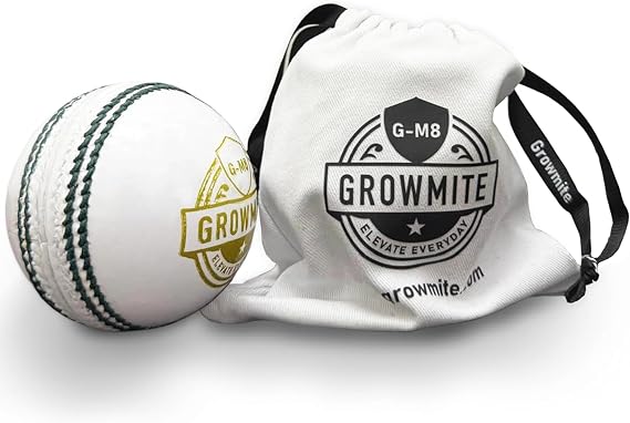 Leather Cricket Balls, 4-Piece Hand-Stitched, Practice & Training