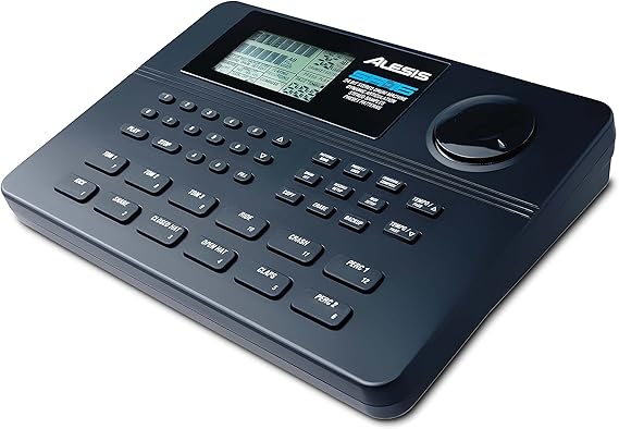 Alesis SR16 Classic Drum Machine with 12 Velocity Pads, 233 Studio Drum/Percussion Sounds and 50 Preset Patterns | 200+ sounds, 50 kits, MIDI I/O,