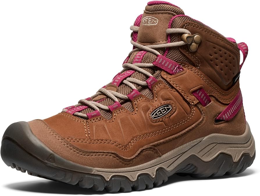 KEEN Women's Targhee 4 Mid Height Durable Comfortable Waterproof Hiking Boots