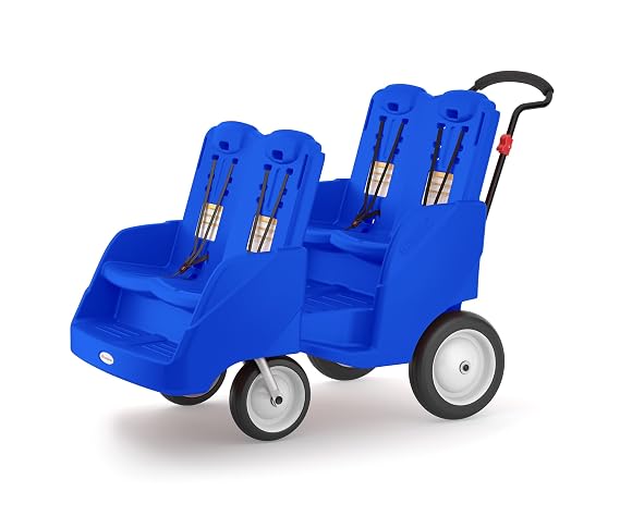 Gaggle Parade 4 Passenger Daycare Buggy Stroller, Blue