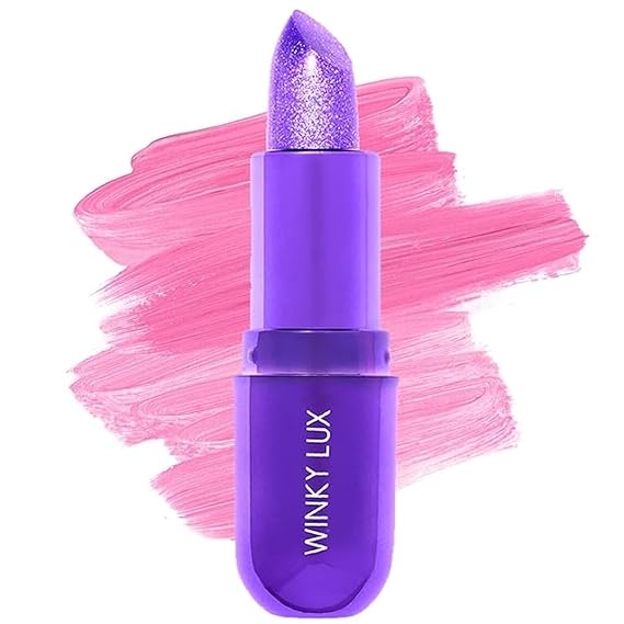 WINKY LUX Amethyst Glimmer Balm - Hydrating Color Changing pH Lip Balm