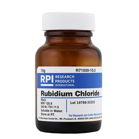 Rubidium Chloride, 10 Grams