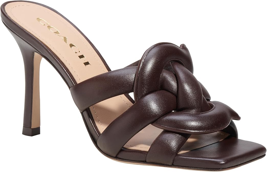 Coach Women's Kellie Leather Sandal Pump