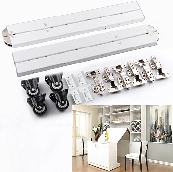 Create A Luxurious Bed Easy Murphy Table Hardware Kit, Hover in Mid Air Hydraulic Rod Gas Spring System Folding Wall Bed Hidden on The Wall