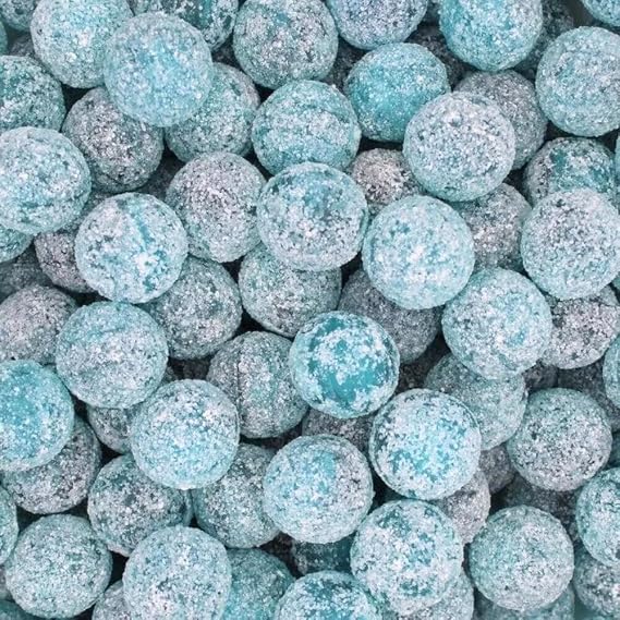 Mega Sours Raspberry Sweets 2kg Bag, Pouch