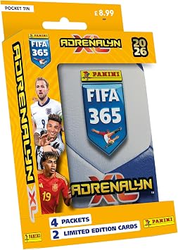 Panini FIFA 365 Adrenalyn XL Trading Cards - Pocket Tin