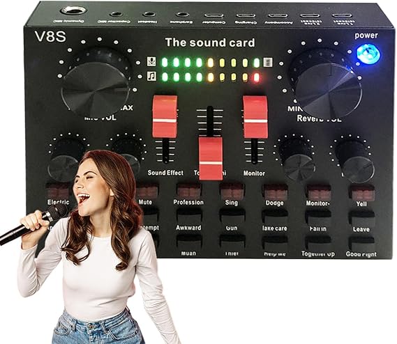 Sound Board Mixer Compact Practical Design